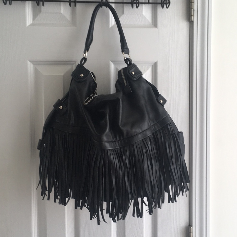 XL Steve Madden Fringe Hobo